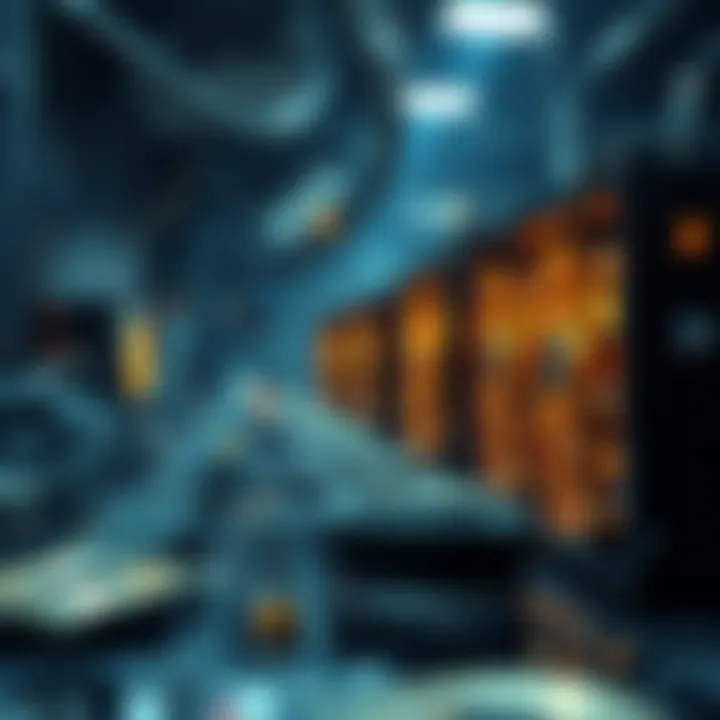 Diverse Crypto Mining Techniques An abstract representation of various crypto mining techniques