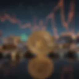 Graph depicting market cap growth over the years