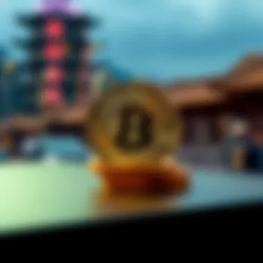 Visual representation of regulatory influences on cryptocurrency