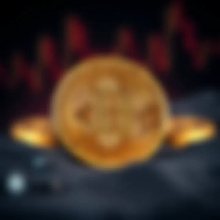 Illustration depicting the relationship between Bitcoin and GBTC valuation