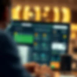 Billetera wallet interface showcasing features