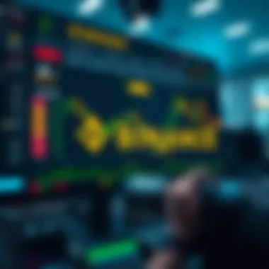 Overview of Binance Cryptocurrency Trading Interface Binance platform interface showcasing various cryptocurrencies