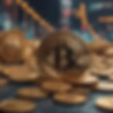Market Influences on Bitcoin Valuation Illustration of market dynamics affecting Bitcoin prices