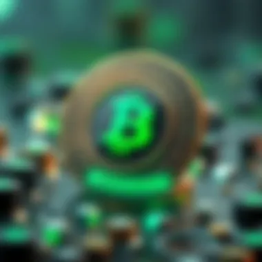 Technology Stack of Bitgreen Coin An illustration showcasing the technology stack behind Bitgreen Coin