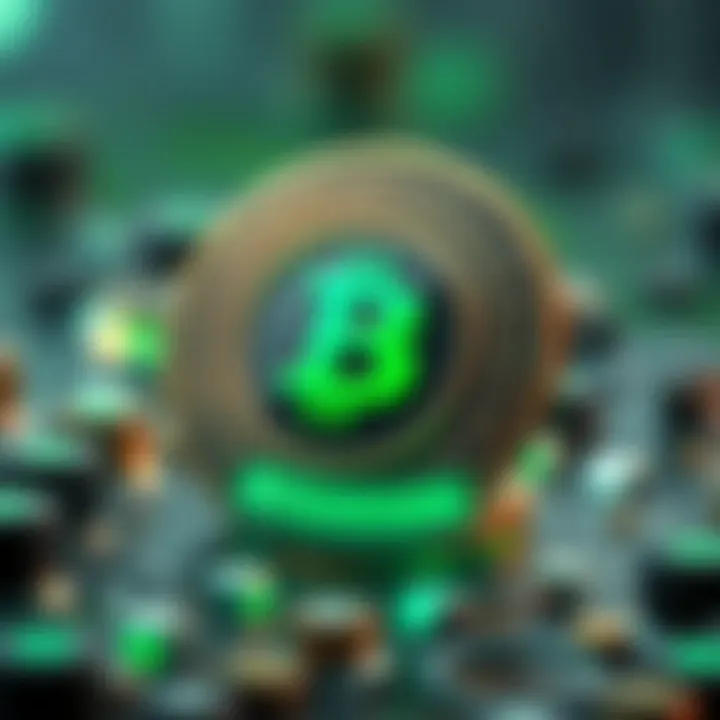 Technology Stack of Bitgreen Coin An illustration showcasing the technology stack behind Bitgreen Coin