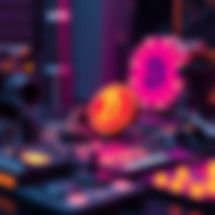 Innovations in Blockchain Technology Innovative technology in blockchain illustrated