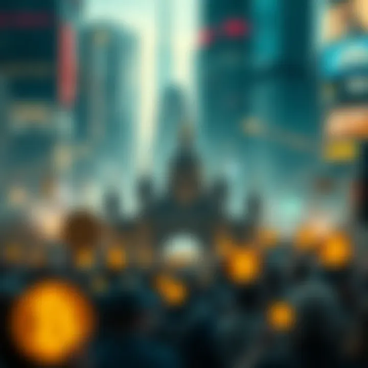 Community Dynamics in Cryptocurrency Illustration of community dynamics surrounding cryptocurrency investments