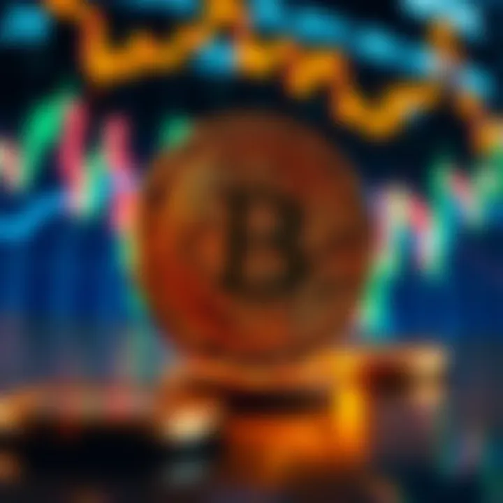 A visual depiction of market trends and price fluctuations in cryptocurrency