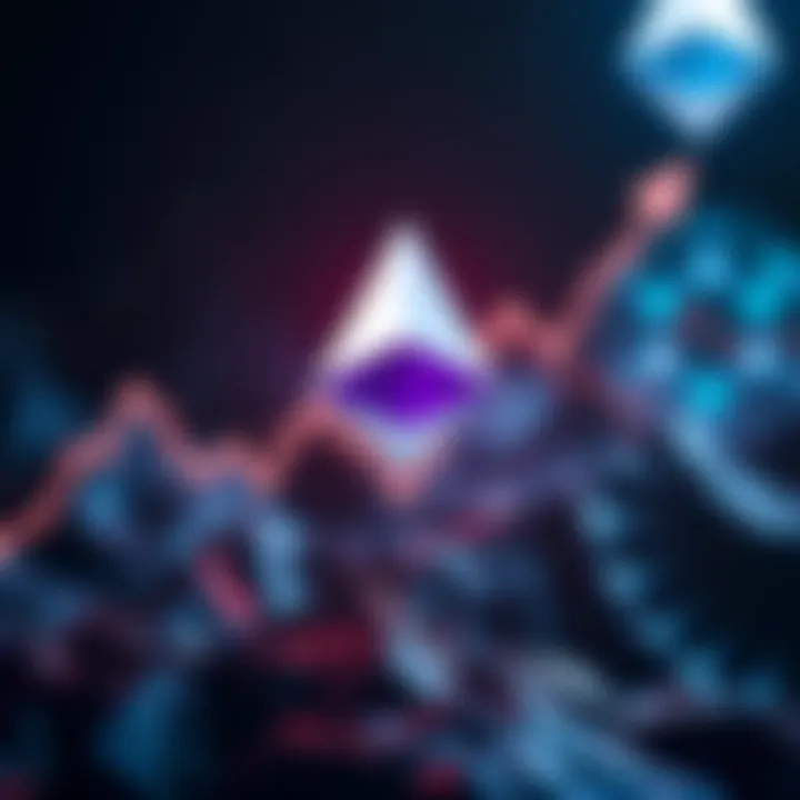 Projected Future Valuation of Ethereum Future projection graph for Ethereum valuation