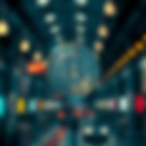 Understanding Airdrops in Cryptocurrency Abstract representation of cryptocurrency airdrops