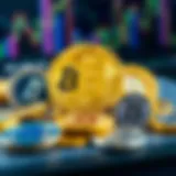 Visual representation of various cryptocurrencies supported on Coinbase Pro