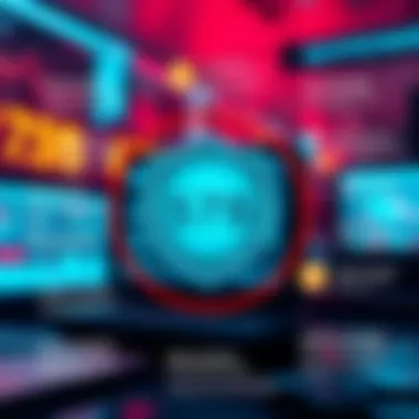 An infographic illustrating security features of various cryptocurrency exchanges