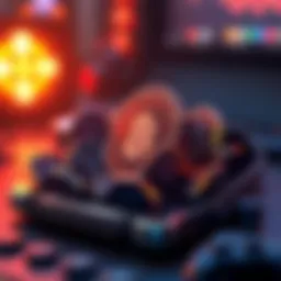 A visual representation of crypto gaming tokens in a digital wallet
