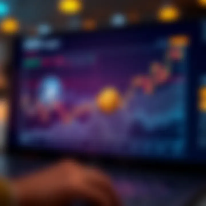 Cryptocurrency Market Trends Overview Graph illustrating cryptocurrency market trends