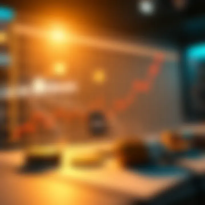 Graph showcasing tax savings through coupon usage in crypto investments