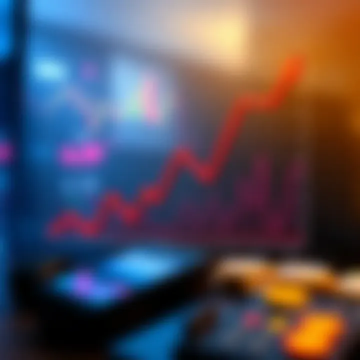 Graph showing hyperinflation trends in Venezuela