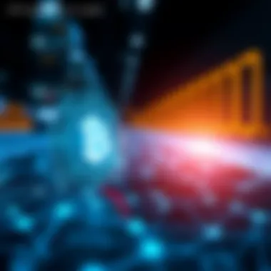 Visual representation of decentralized finance applications