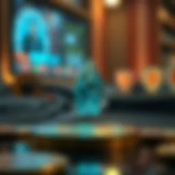 Conceptual representation of holo cost in cryptocurrency