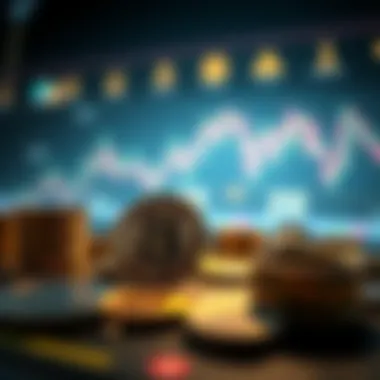 Strategic Planning for Cryptocurrency Investment A conceptual image depicting investment strategy planning