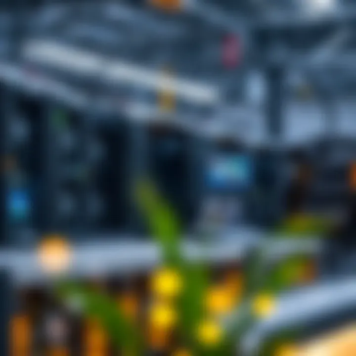 Diverse mining setups illustrating various configurations