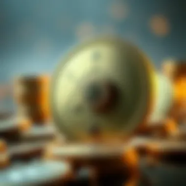 Mechanics of Donation Coins Diagram illustrating the mechanics of donation coins