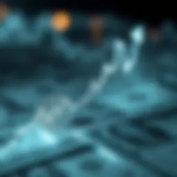 Graph illustrating historical trends of dollar to rupiah exchange rate