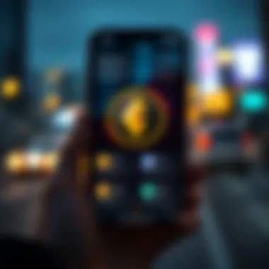 Electroneum Coin Mobile User Experience Mobile app interface showcasing Electroneum Coin features