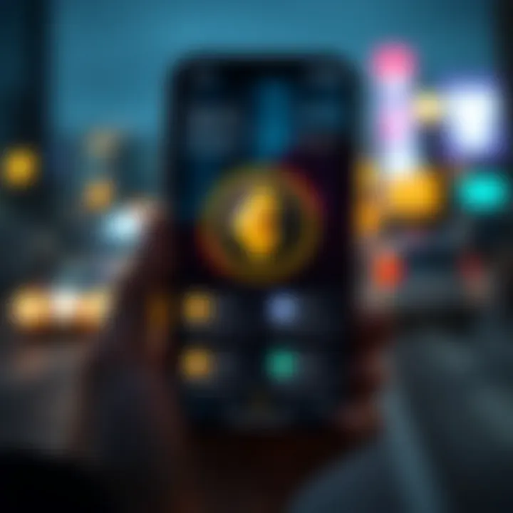 Electroneum Coin Mobile User Experience Mobile app interface showcasing Electroneum Coin features