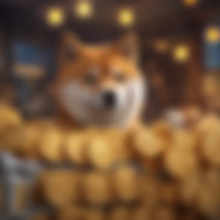 Visual representation of Shiba Inu cryptocurrency trends