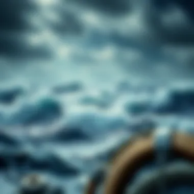 A stormy sea symbolizing turbulent investments