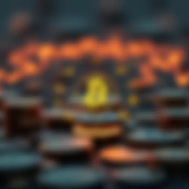 Infographic illustrating unique features of notable altcoins