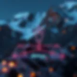 Avalanche Network Architecture Avalanche network architecture diagram illustrating DApp interactions