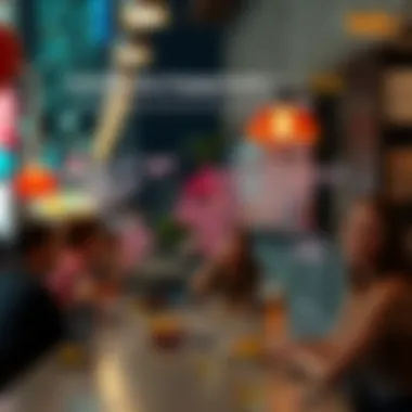 Infographic depicting community engagement initiatives within Biki Live