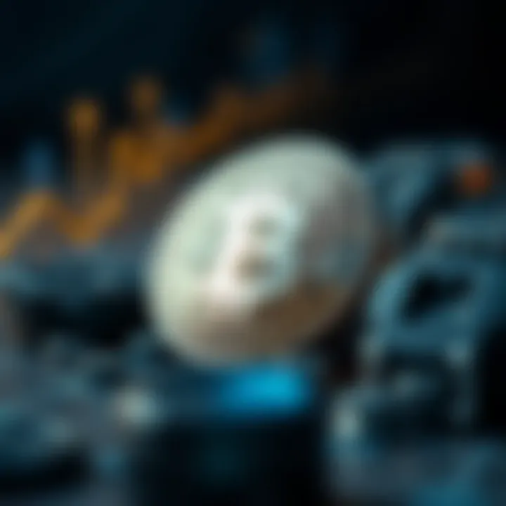 Risk Management in BlackRock's Crypto Investments Visual representation of BlackRock's risk management in crypto investments.