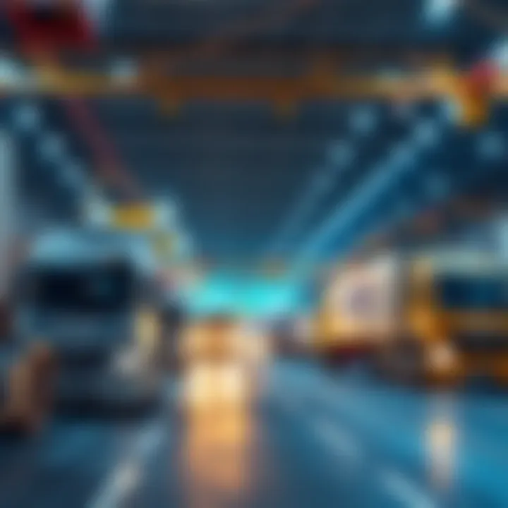 Logistics operations with blockchain integration