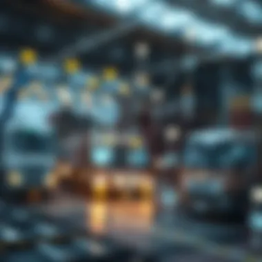 Supply chain visualization showing enhanced transparency