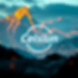 Celsius logo in a dynamic cryptocurrency environment