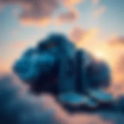 Digital representation of cloud mining technology