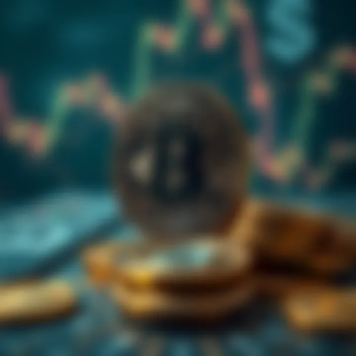 Market Dynamics in Cryptocurrency Visual representation of cryptocurrency market dynamics