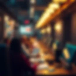 Visual representation of cryptocurrency education