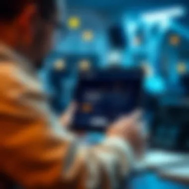 Engage with Crypto Learning Resources User engaging with Coinbase educational platform