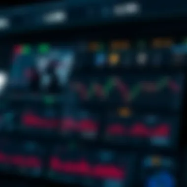 Overview of a crypto exchange dashboard