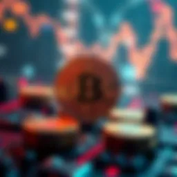 Illustration of cryptocurrency options trading mechanics