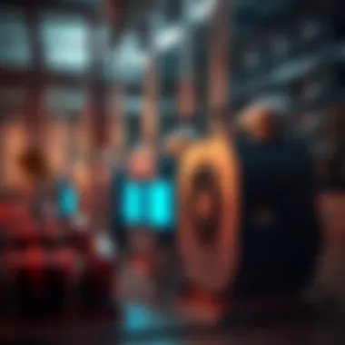 Essential Equipment for Helium Mining Operations Helium mining equipment displayed in an industrial setting.