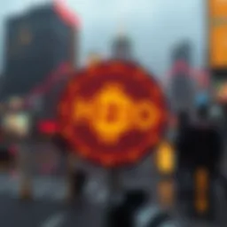 Conceptual illustration of Hero Ticker in crypto markets