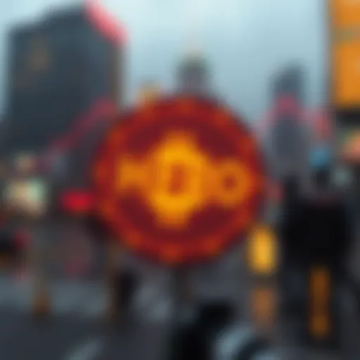 Conceptual illustration of Hero Ticker in crypto markets