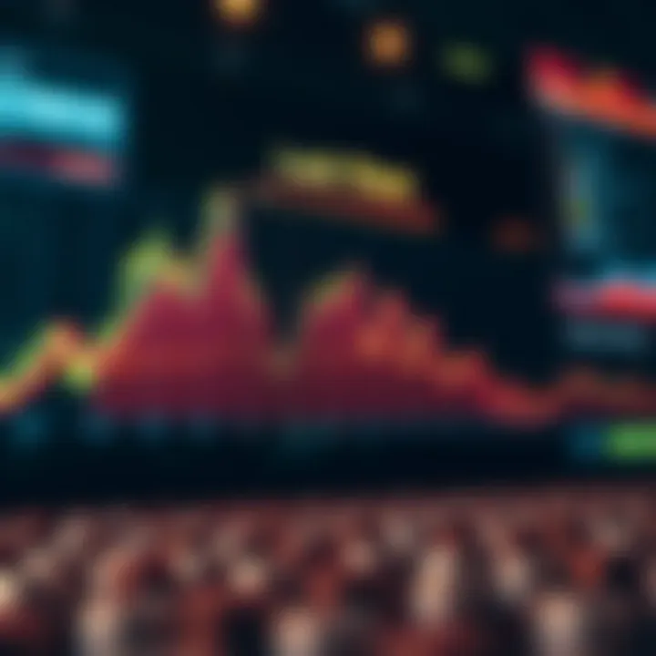 Impact of Hero Ticker on Investor Sentiment Investor sentiment graph influenced by Hero Ticker