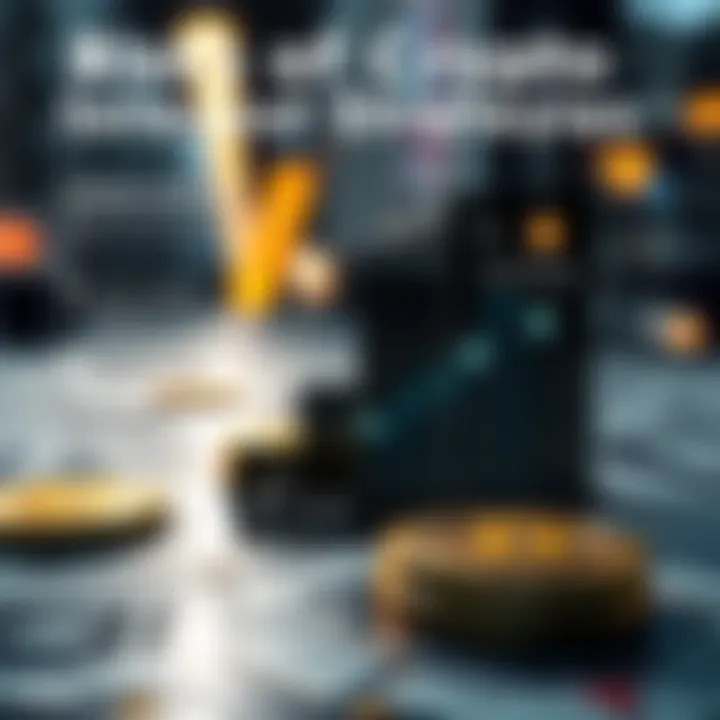 Risks of Crypto Interest Strategies Infographic highlighting risks associated with crypto interest strategies