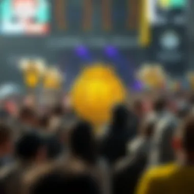 A conceptual image illustrating community engagement with King Coin