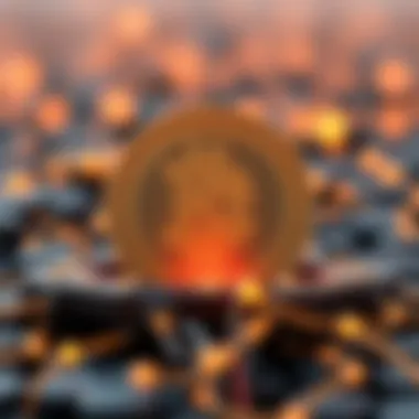 Blockchain Technology Behind Kit Coin Visual of the blockchain technology supporting Kit Coin